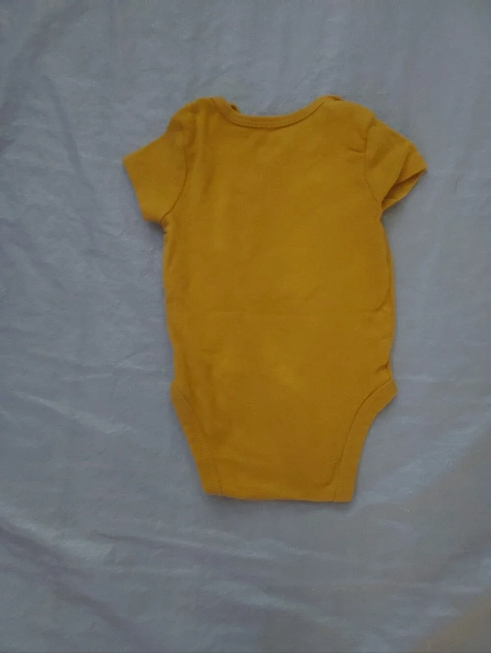 Carter's Yellow Baby Bodysuit with Owl 'My Daddy Is A Hoot' Graphic